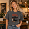 Coffee And My Weiner Dog T-Shirt | Dachshund Coffee Tee