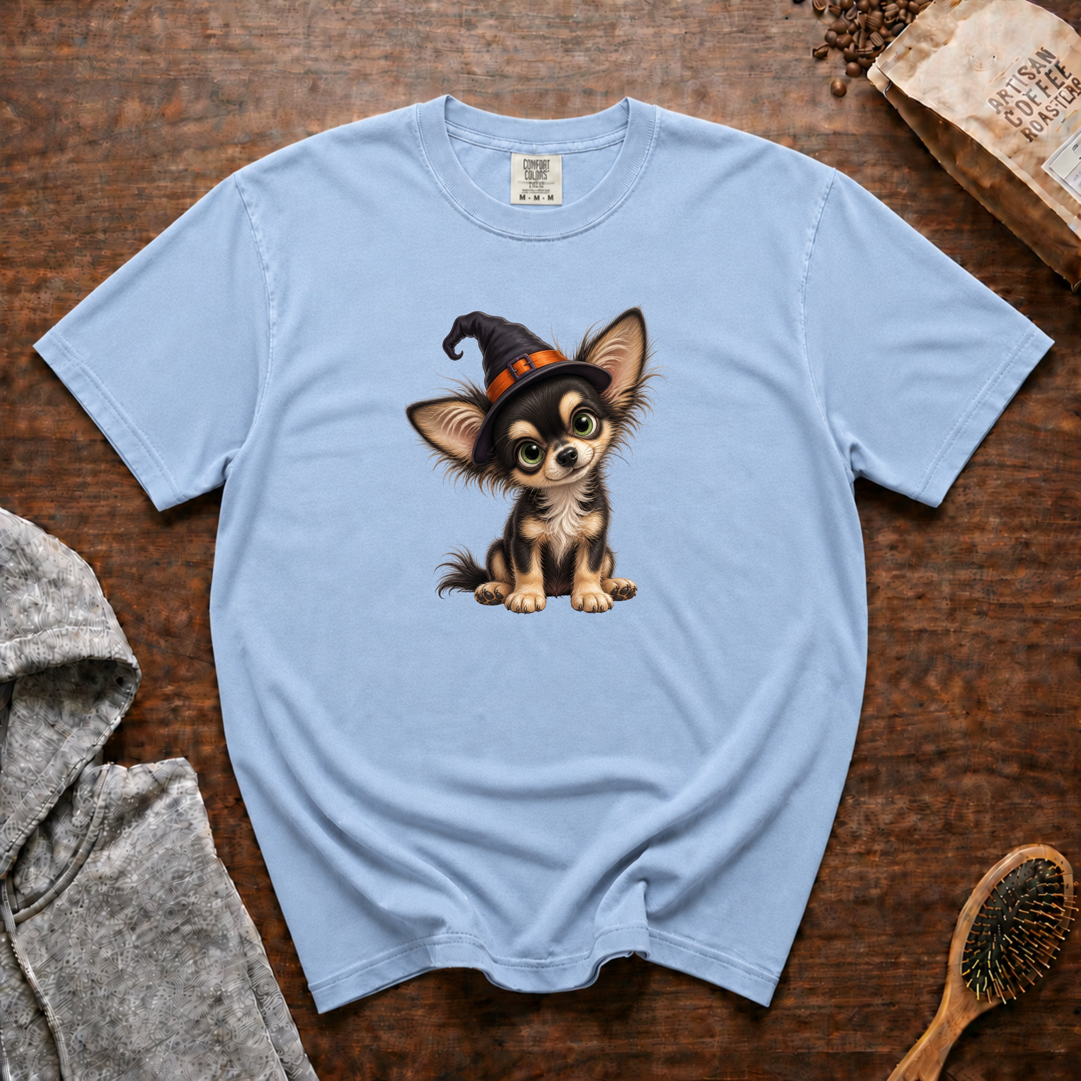 Chihuahua T-Shirt — Chambray
