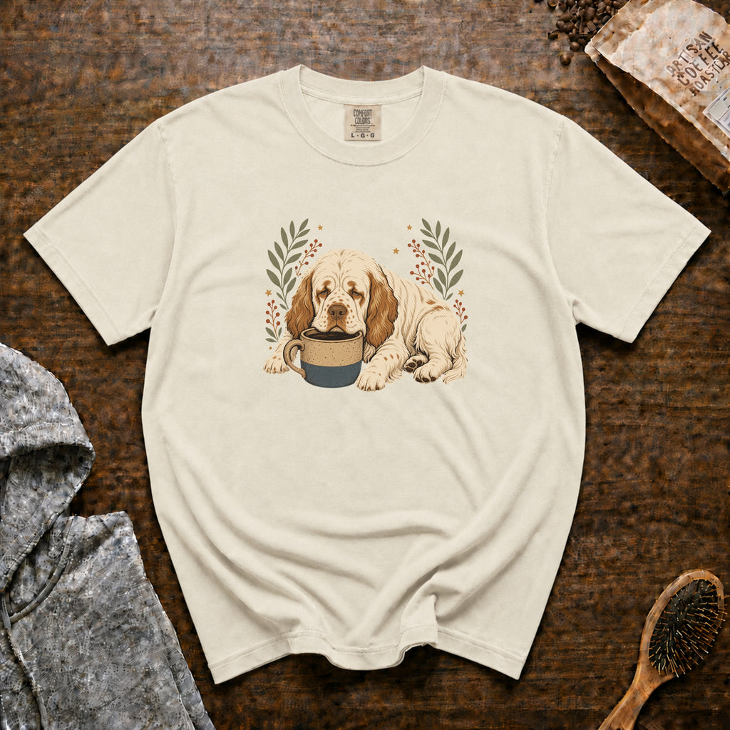 Clumber Spaniel T-Shirt — Ivory