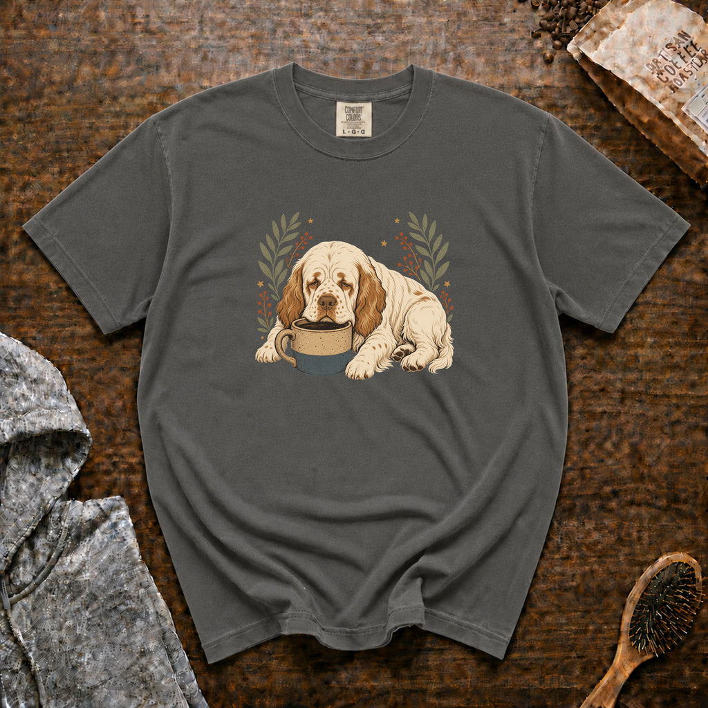 Clumber Spaniel T-Shirt — Pepper