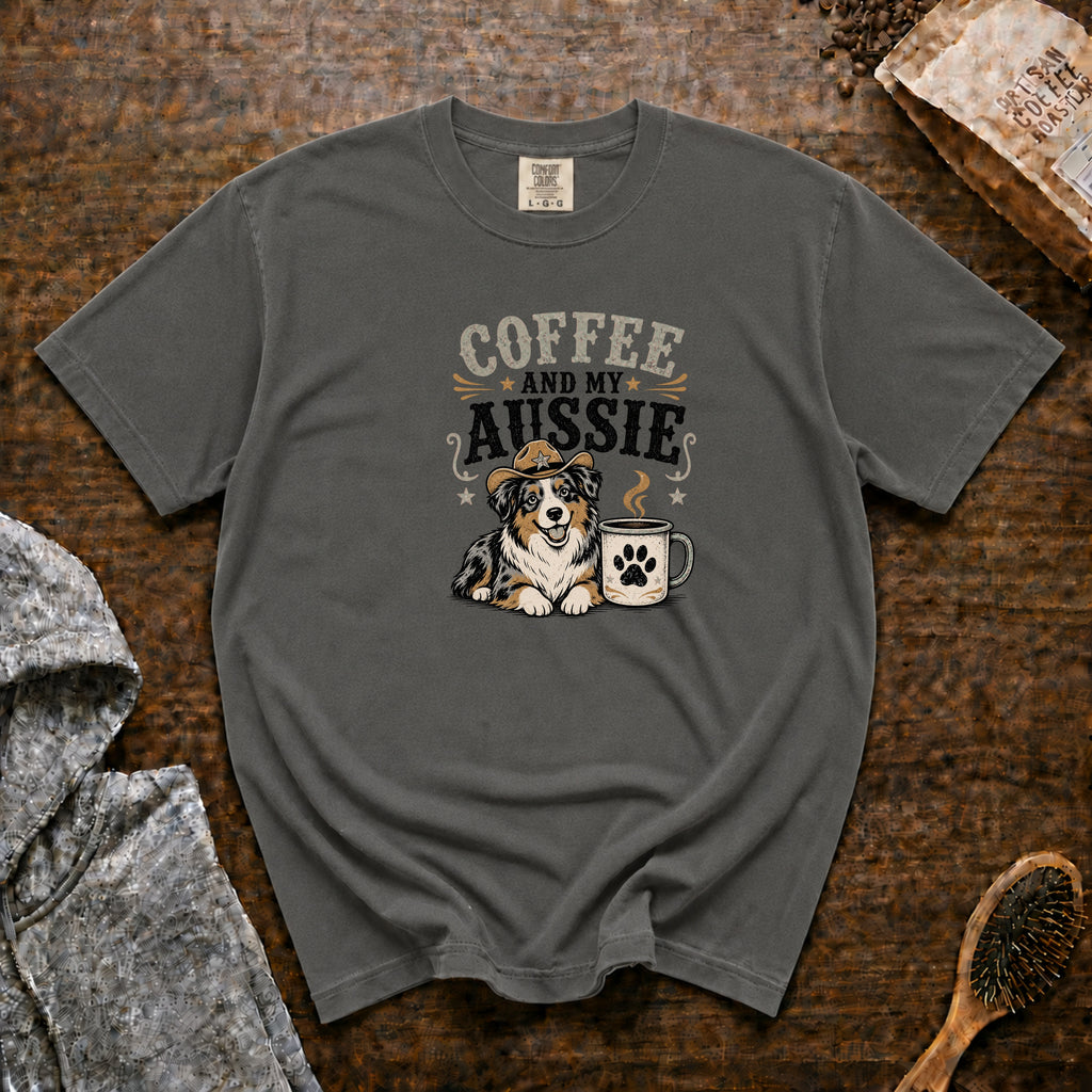 Coffee And My Aussie T-Shirt — Pepper