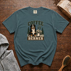 Coffee And My Berner 1 T-Shirt — Blue Spruce