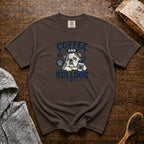 Coffee And My Bulldog T-Shirt — Espresso