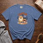 Coffee And My Pom T-Shirt — Blue Jean