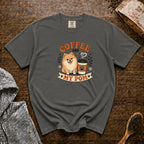 Coffee And My Pom T-Shirt — Pepper