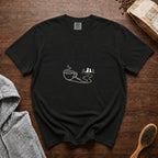 Coffee Leash Trail 2 T-Shirt — Black