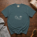Coffee Leash Trail 2 T-Shirt — Blue Spruce