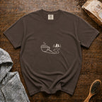 Coffee Leash Trail 2 T-Shirt — Espresso