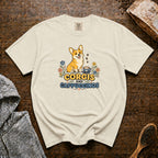 Corgis And Cappuccinos T-Shirt — Ivory