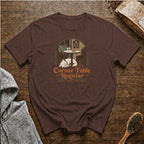 Corner Table Regular T-Shirt — Espresso