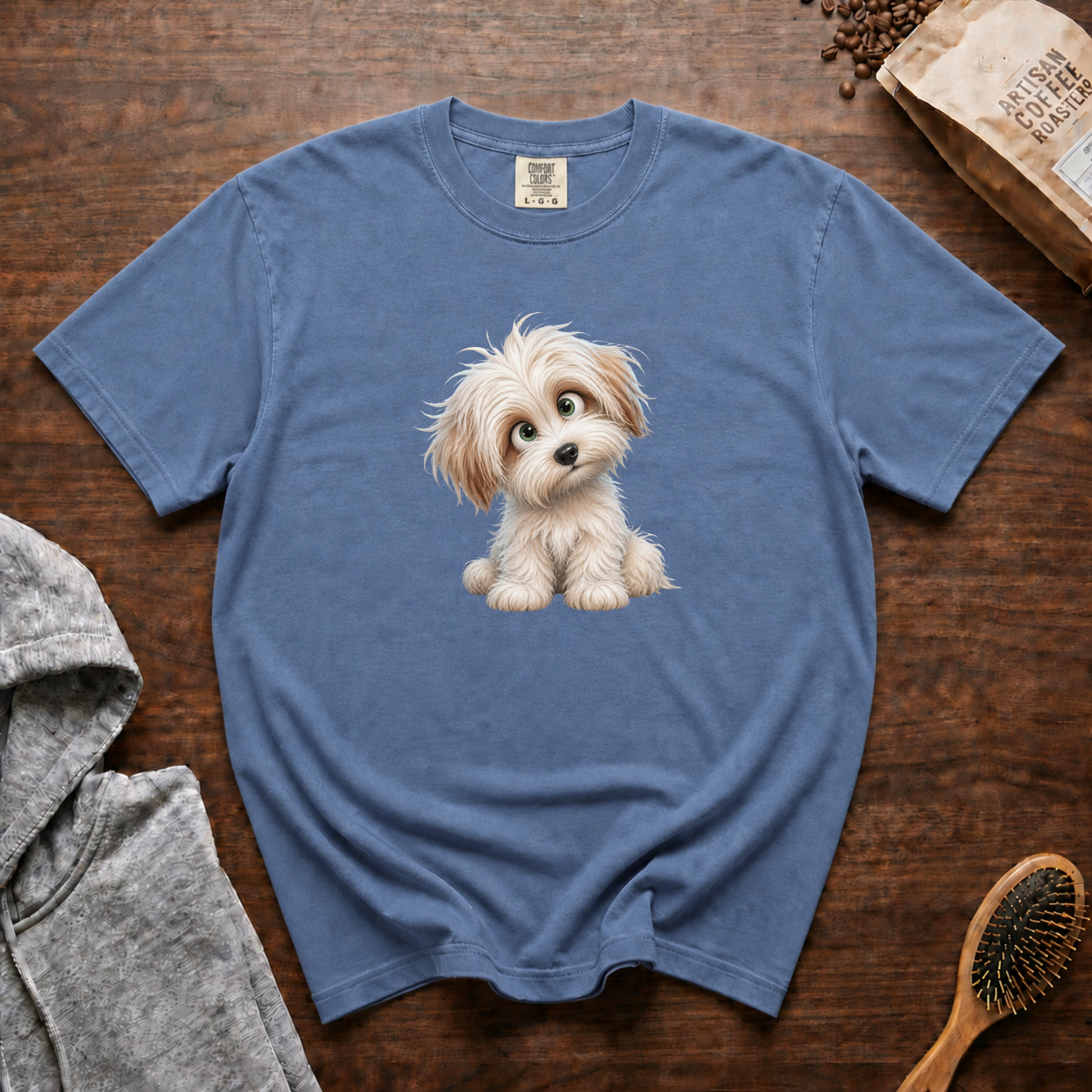 Coton De Tulear T-Shirt — Blue Jean