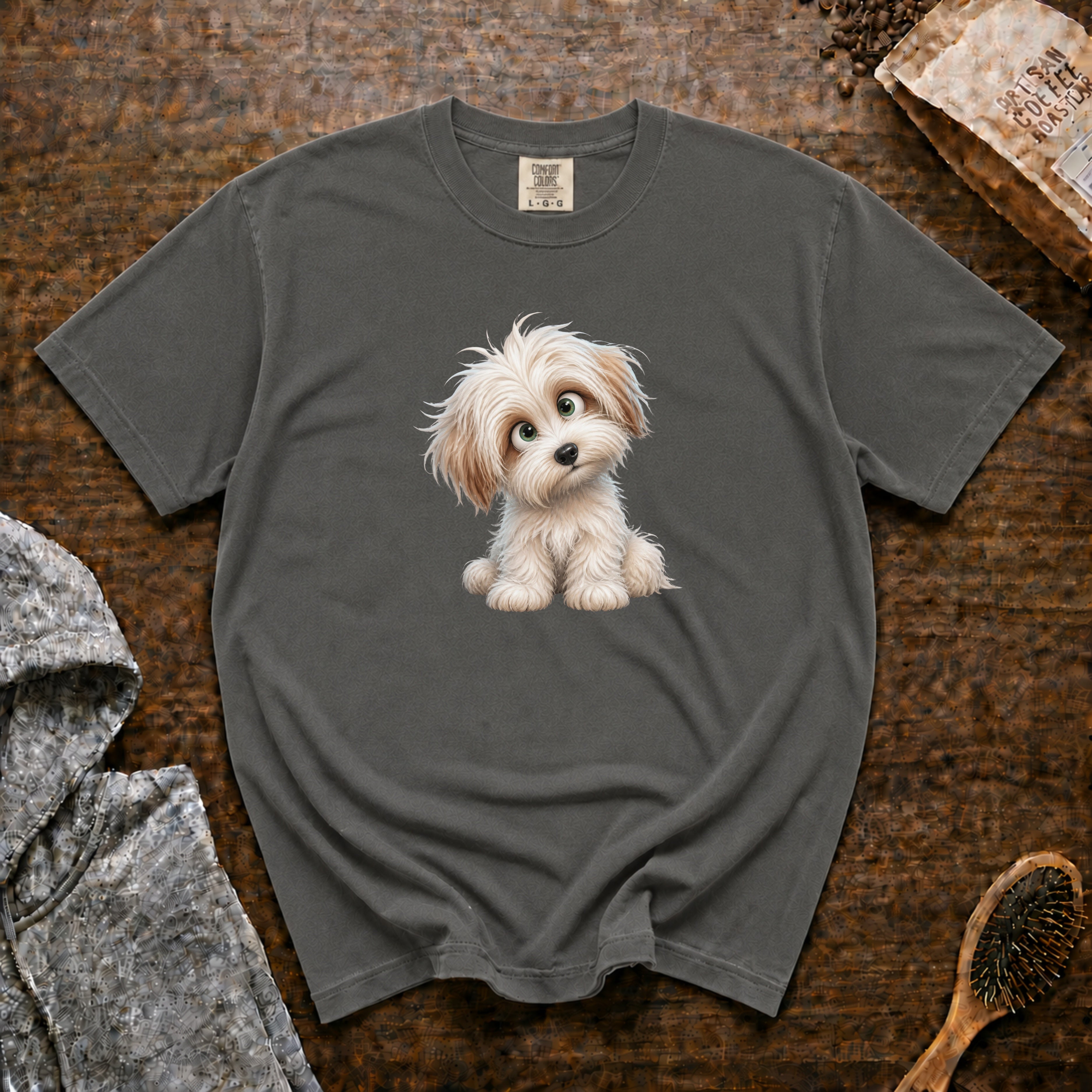 Coton De Tulear T-Shirt — Pepper