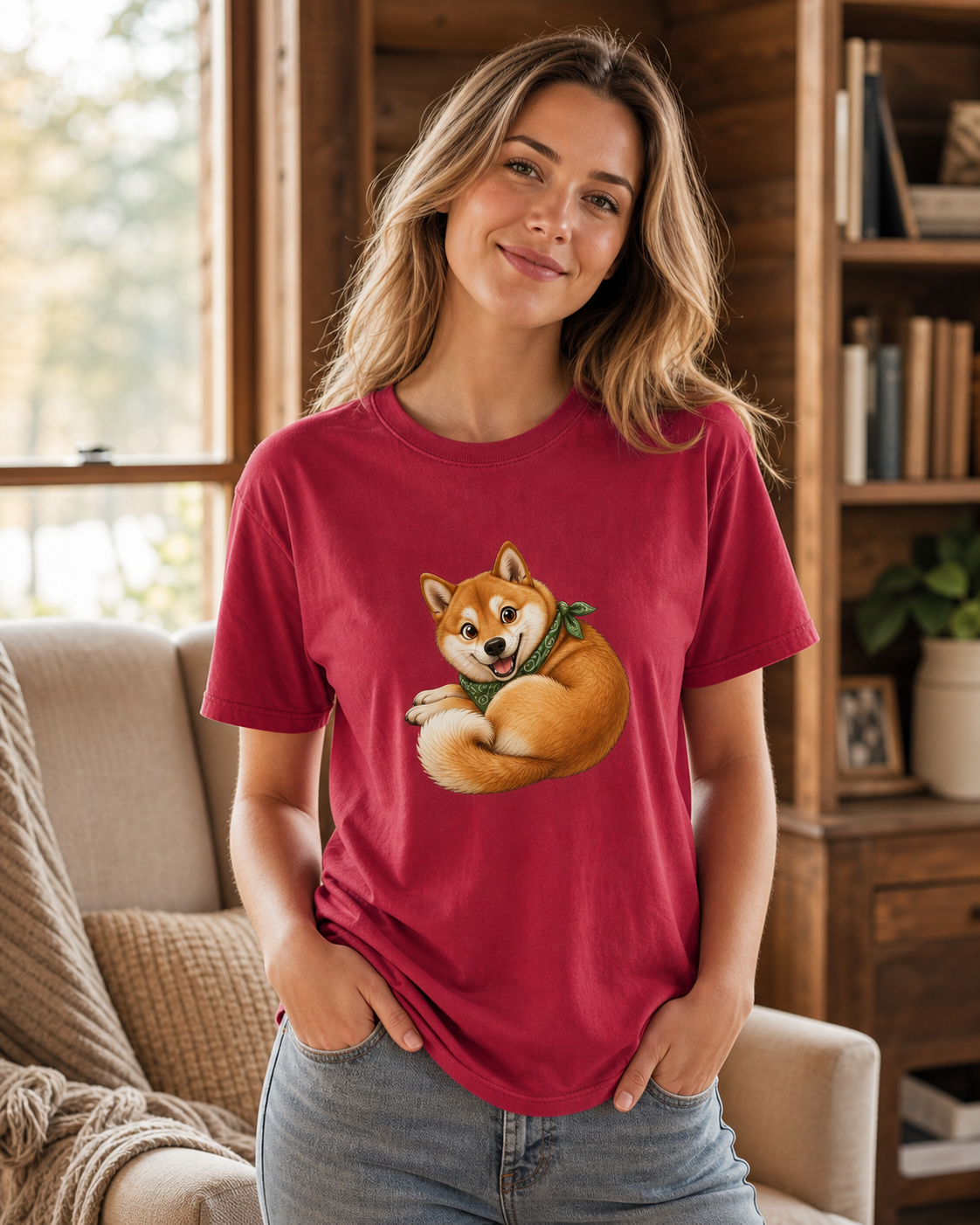 Cozy Shiba T-Shirt | Shiba Inu Dog Lover Tee