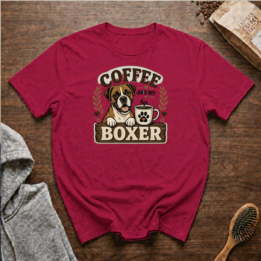 Coffee and My Boxer T-Shirt