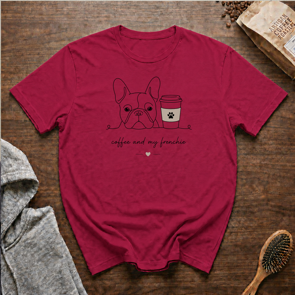 Coffee and My Frenchie T-Shirt