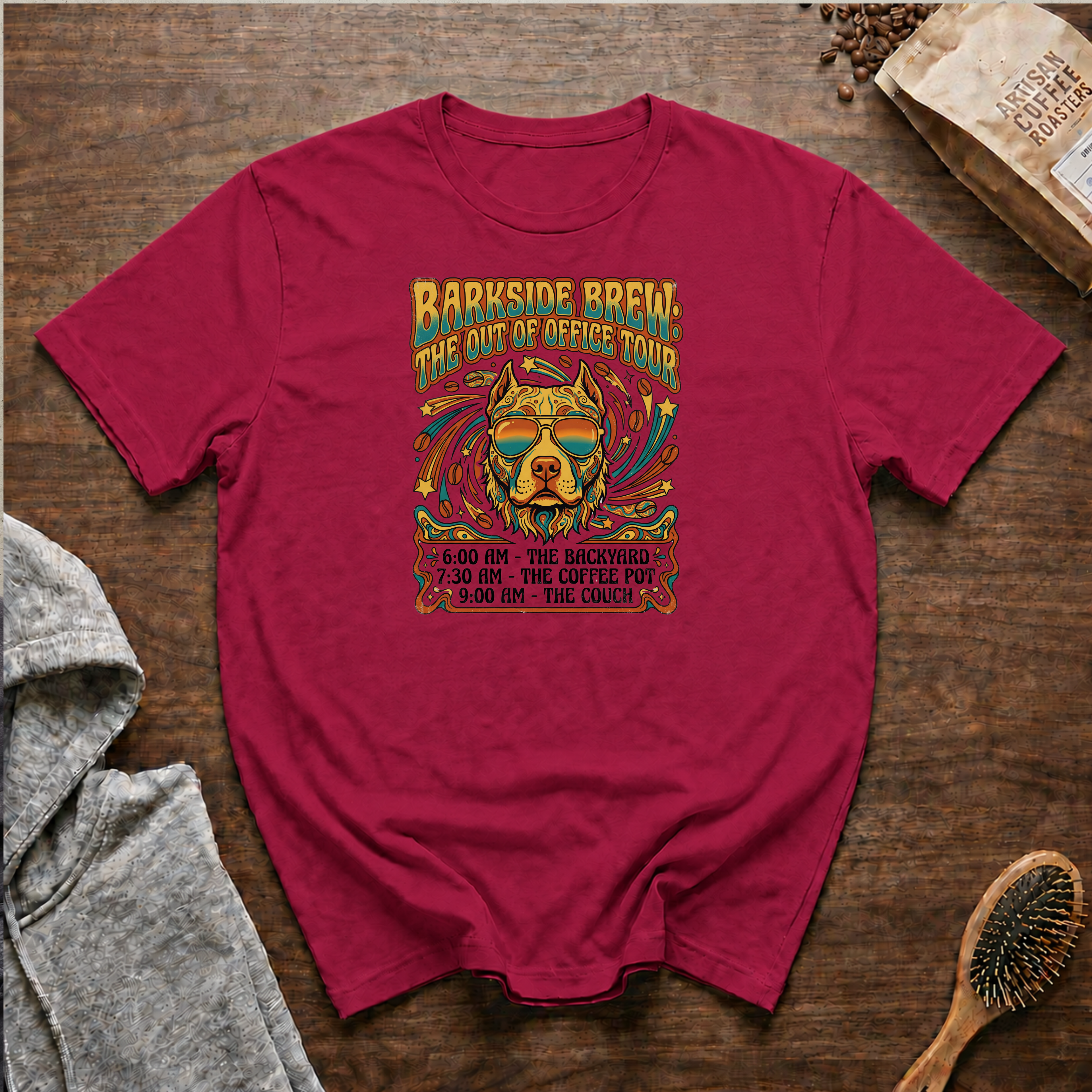 Bark Side Brew The Out of Office Tour T-Shirt