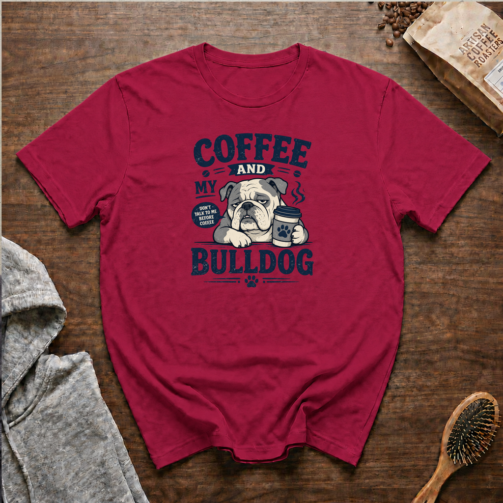 Coffee and My Bulldog T-Shirt