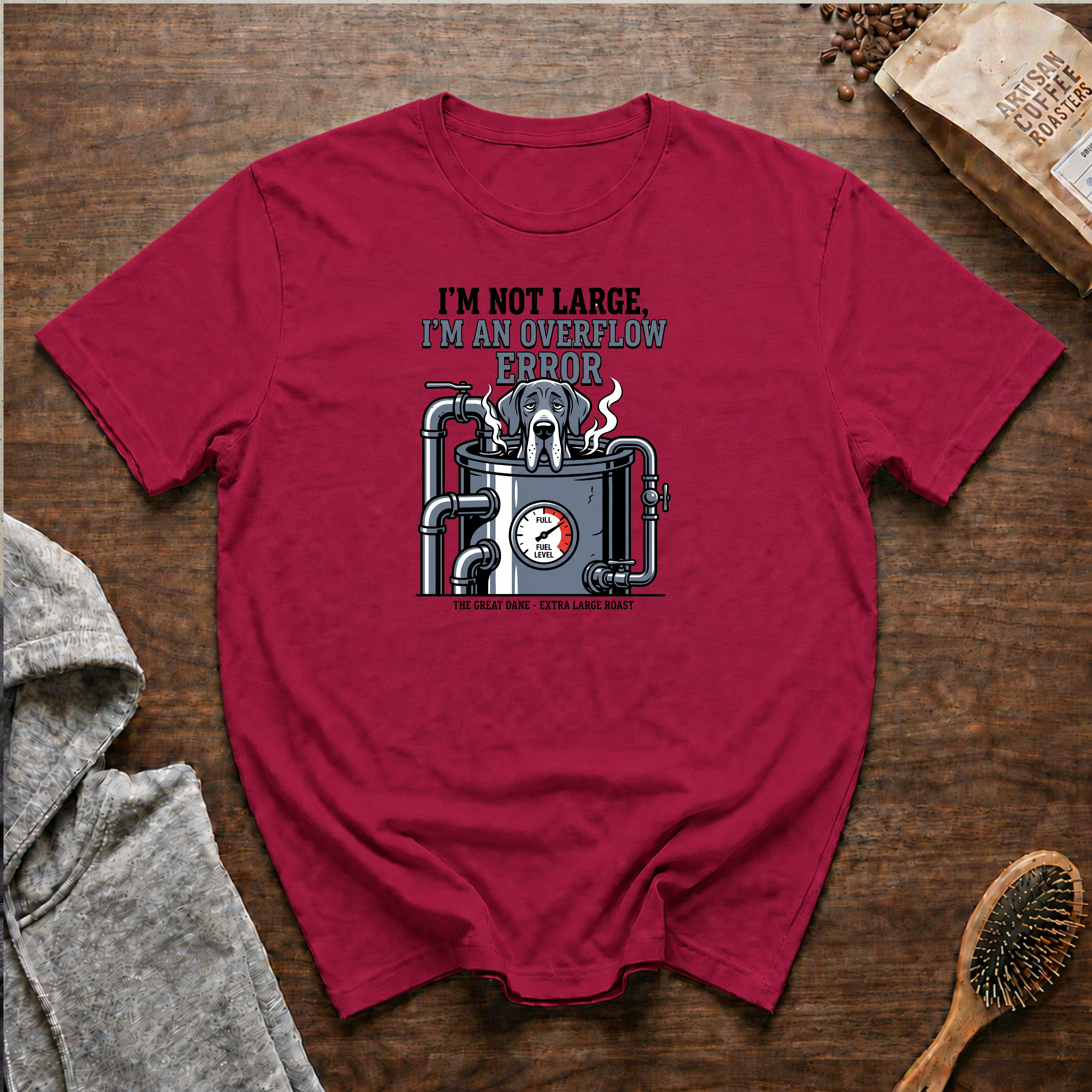 I'm not Large I'm an Overflow Error T-Shirt