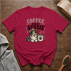 Coffee and My Aussie T-Shirt