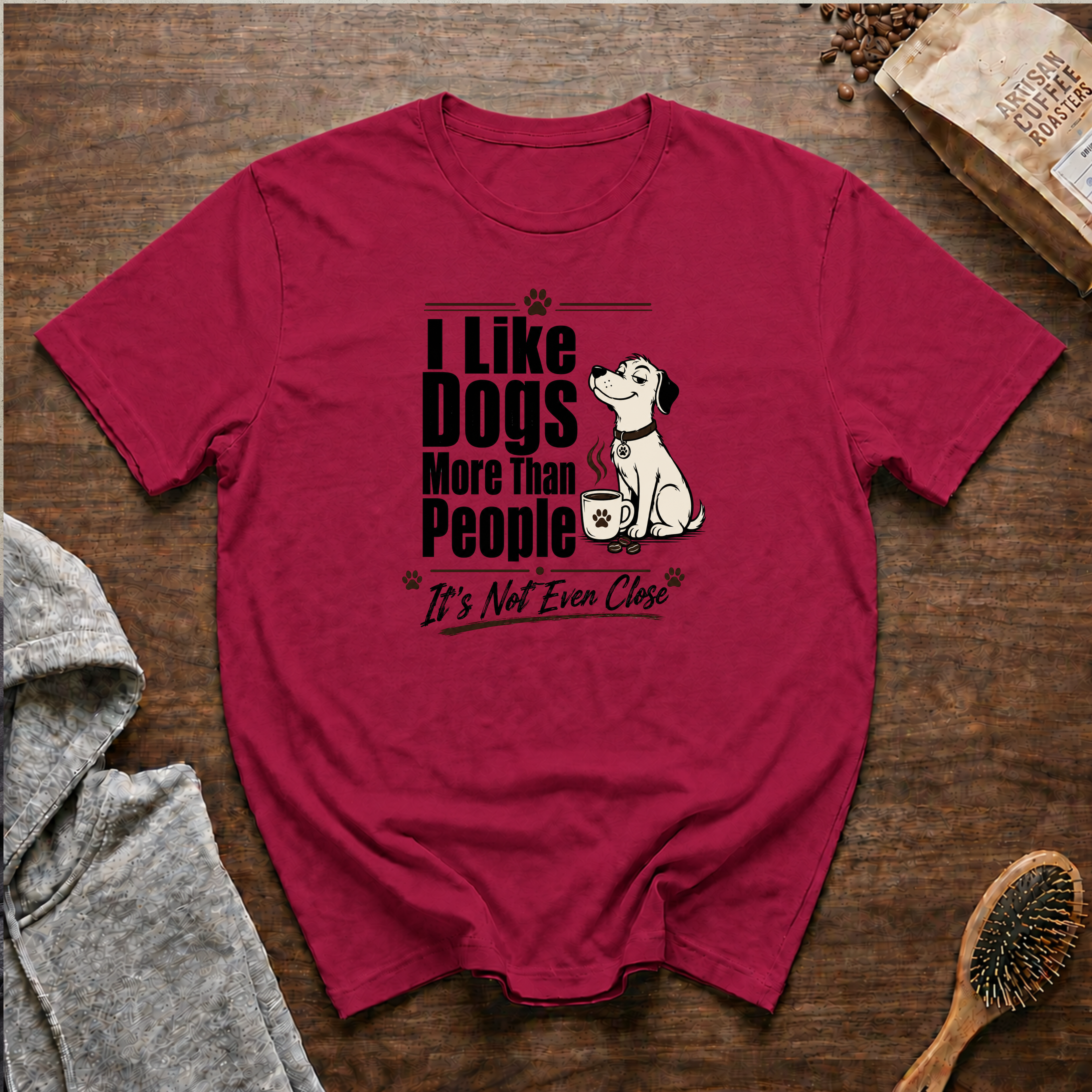 I Like Dogs More Than People T-Shirt