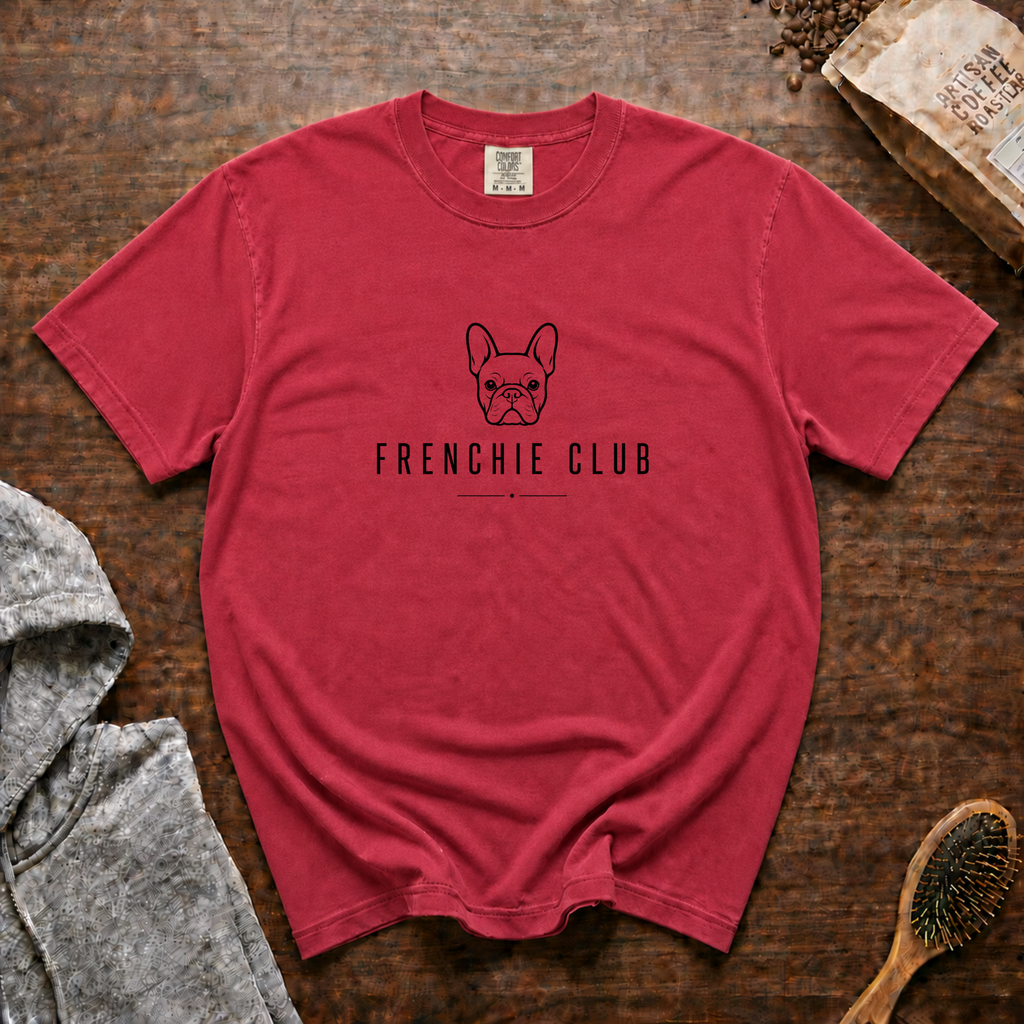 Frenchie Club T-Shirt | French Bulldog Fan Club Tee