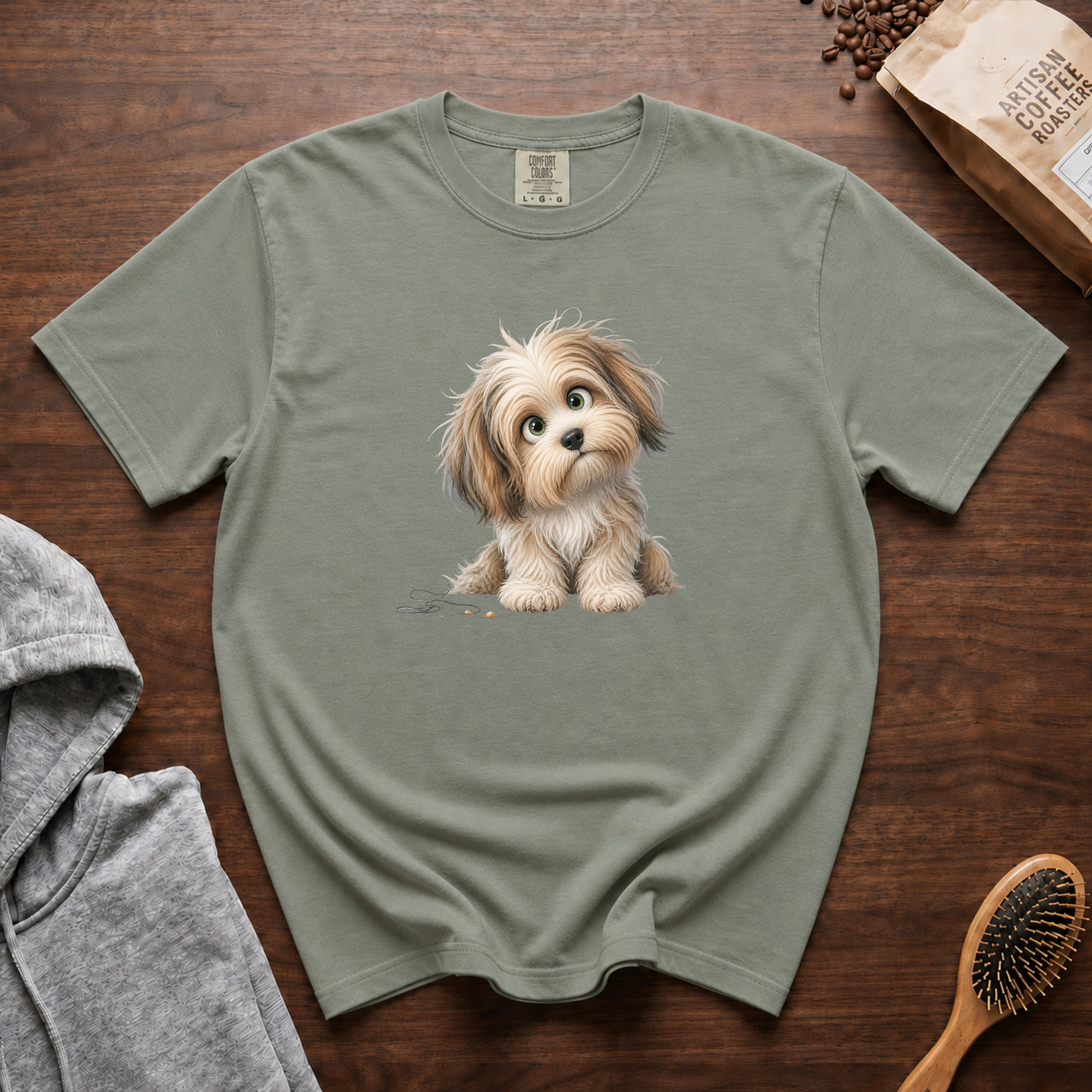 Curious. Havanese T-Shirt — Bay
