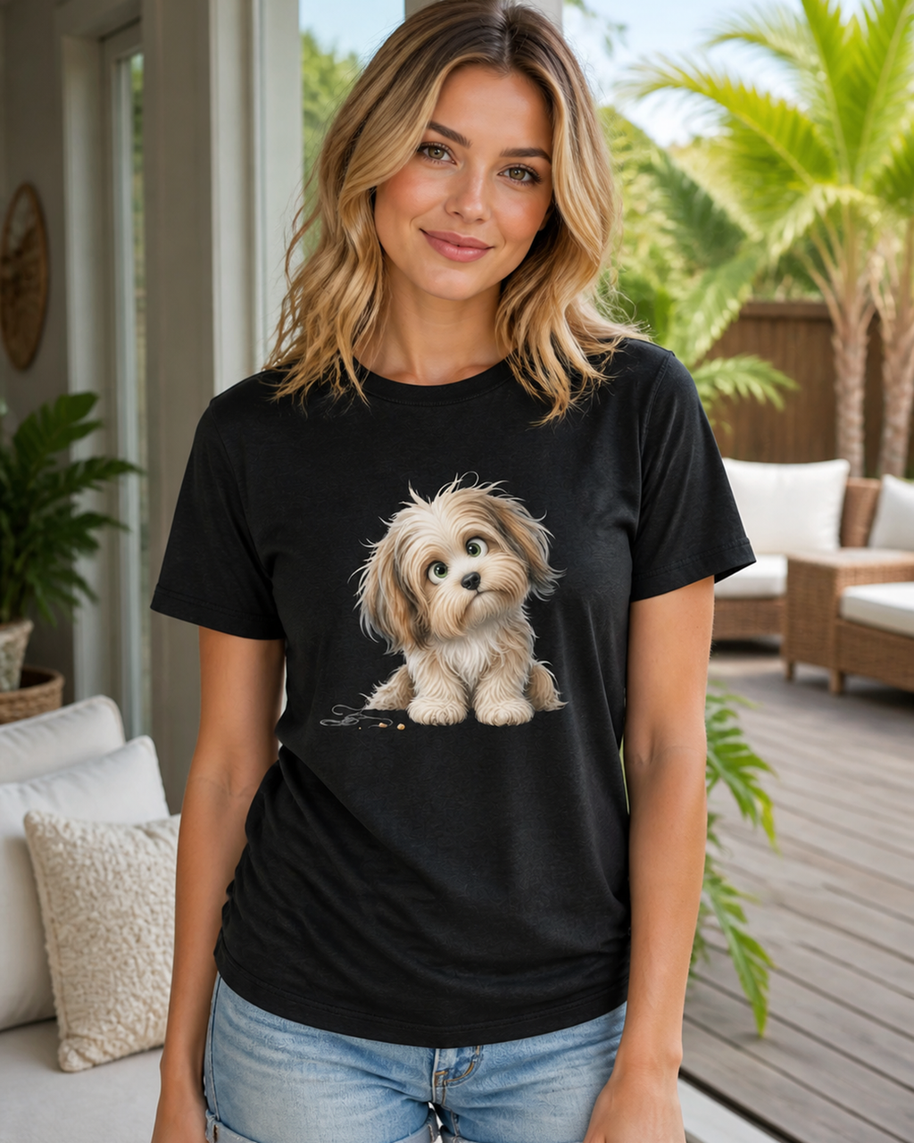 Curious Havanese T-Shirt | Havanese Dog Lover Tee