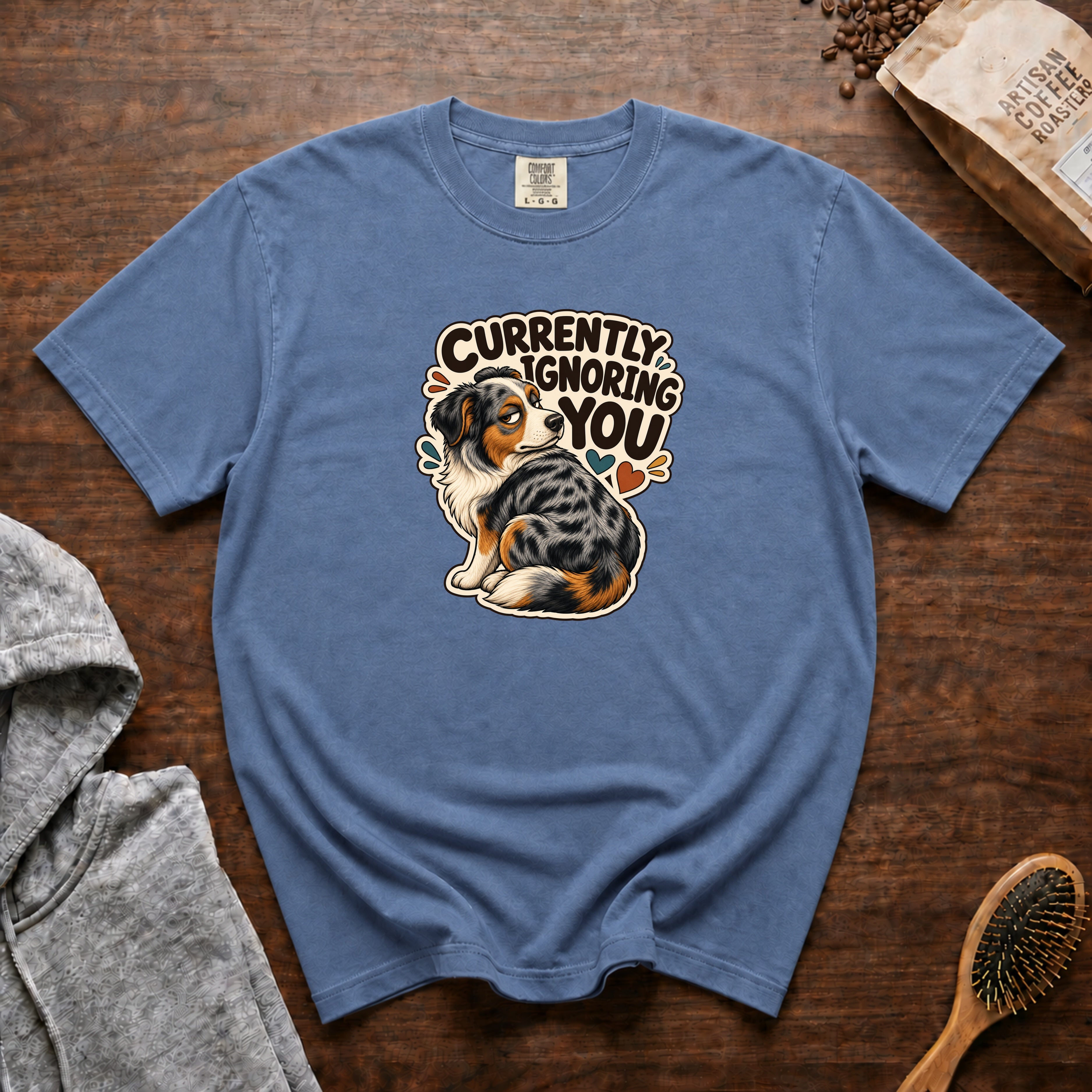 Currently Ignoring You T-Shirt — Blue Jean