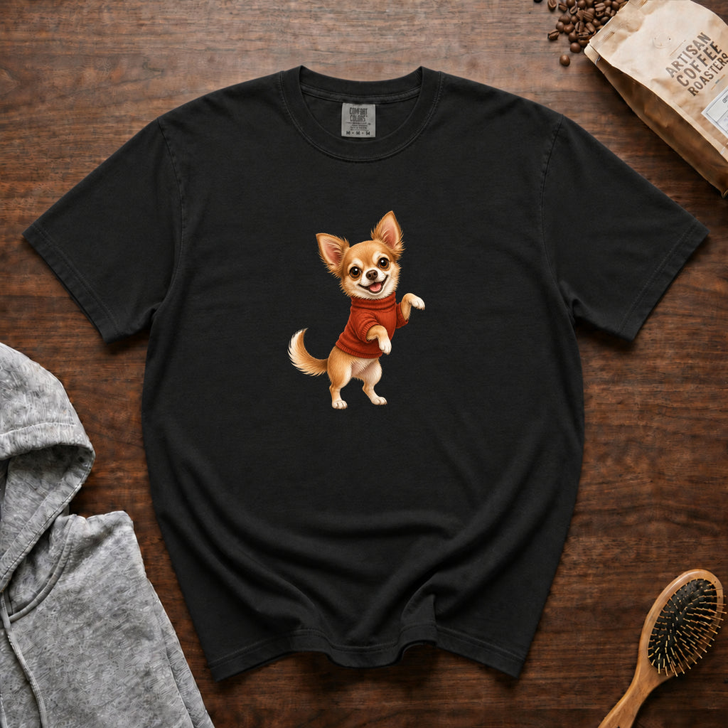 Cute Chihuahua T-Shirt — Black