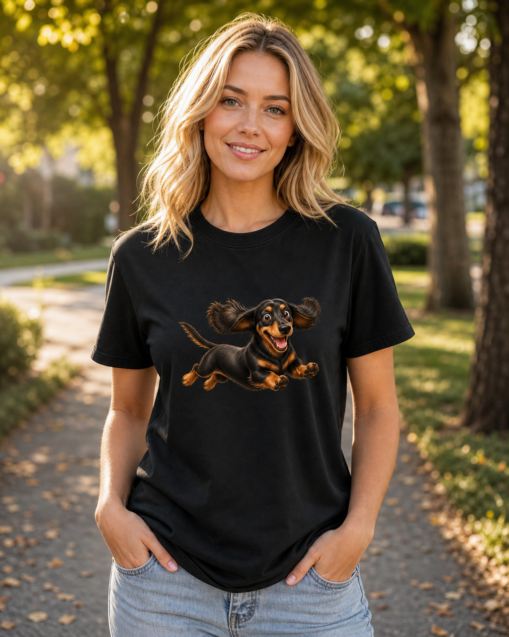 Dachshund Dash T-Shirt | Dachshund Dog Lover Funny Tee