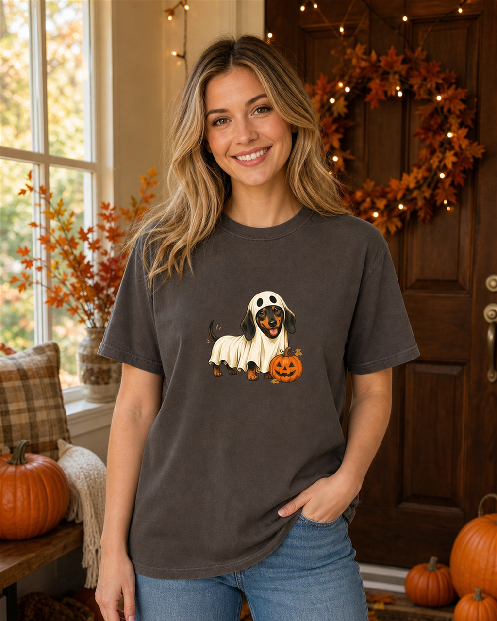 Dachshund Halloween T-Shirt