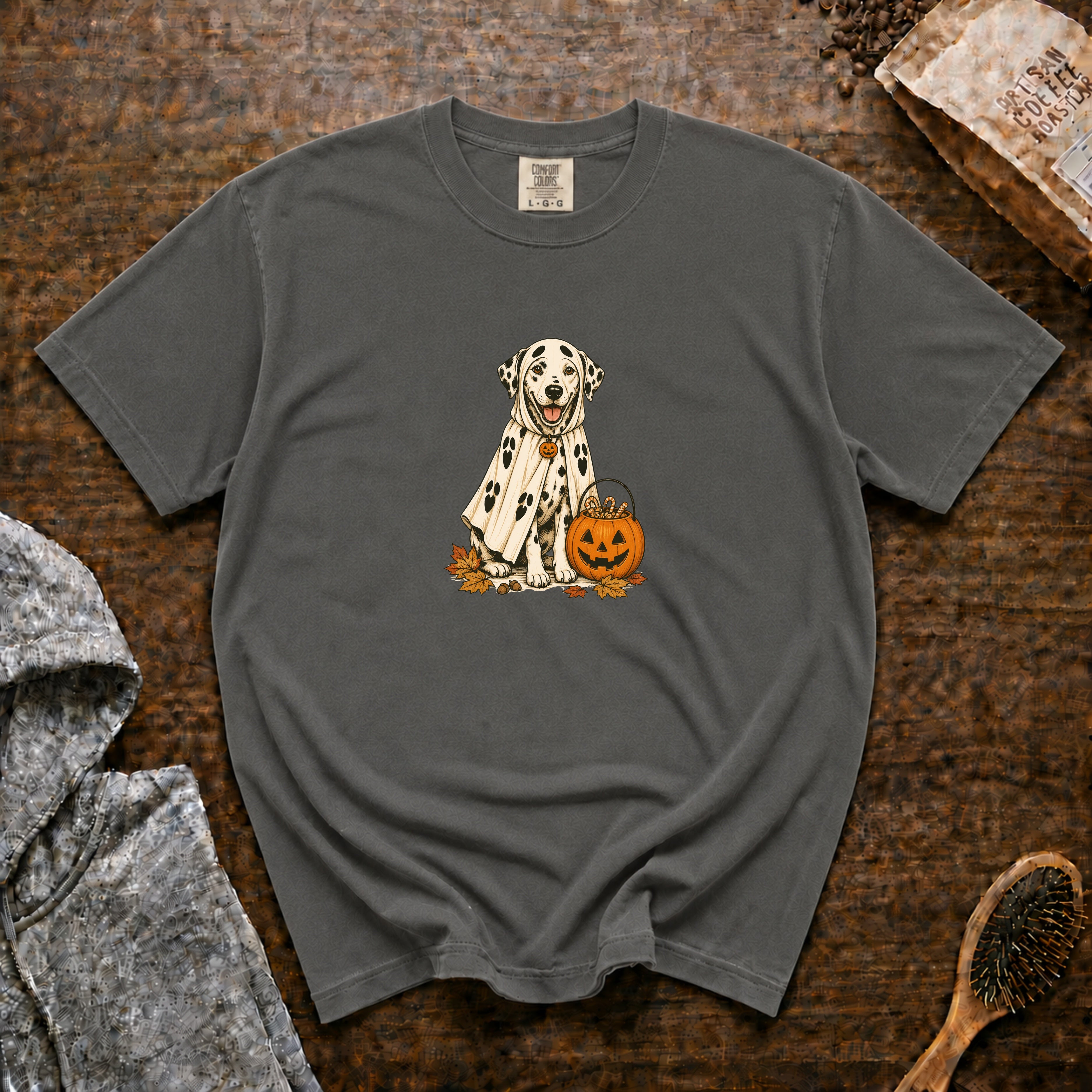 Dalmatian Halloween T-Shirt — Pepper