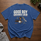 Good Boy Grounds Crew Snow Washed Oversized Cotton T-Shirt