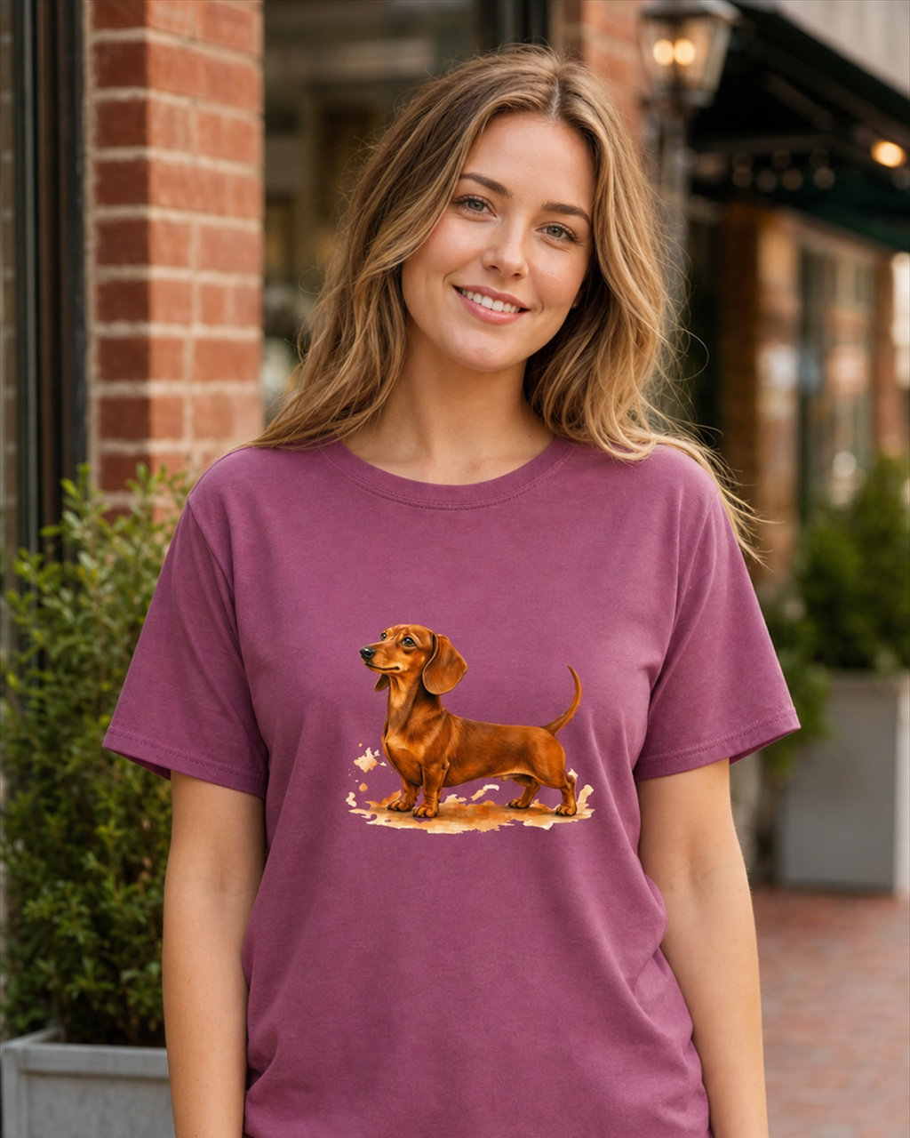 Dachshund Standing Proud T-Shirt | Dachshund Dog Lover Tee