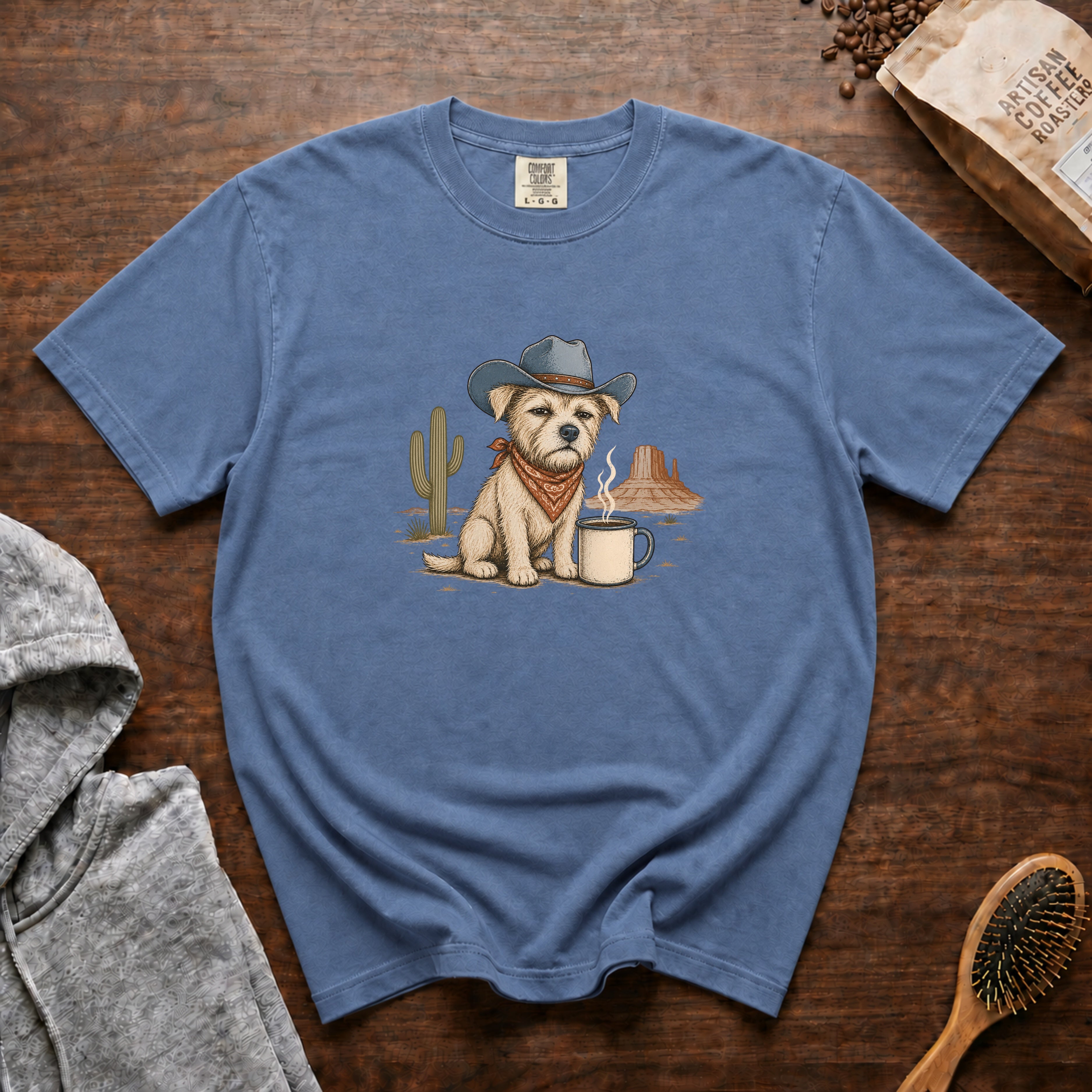 Desert Morning T-Shirt — Blue Jean