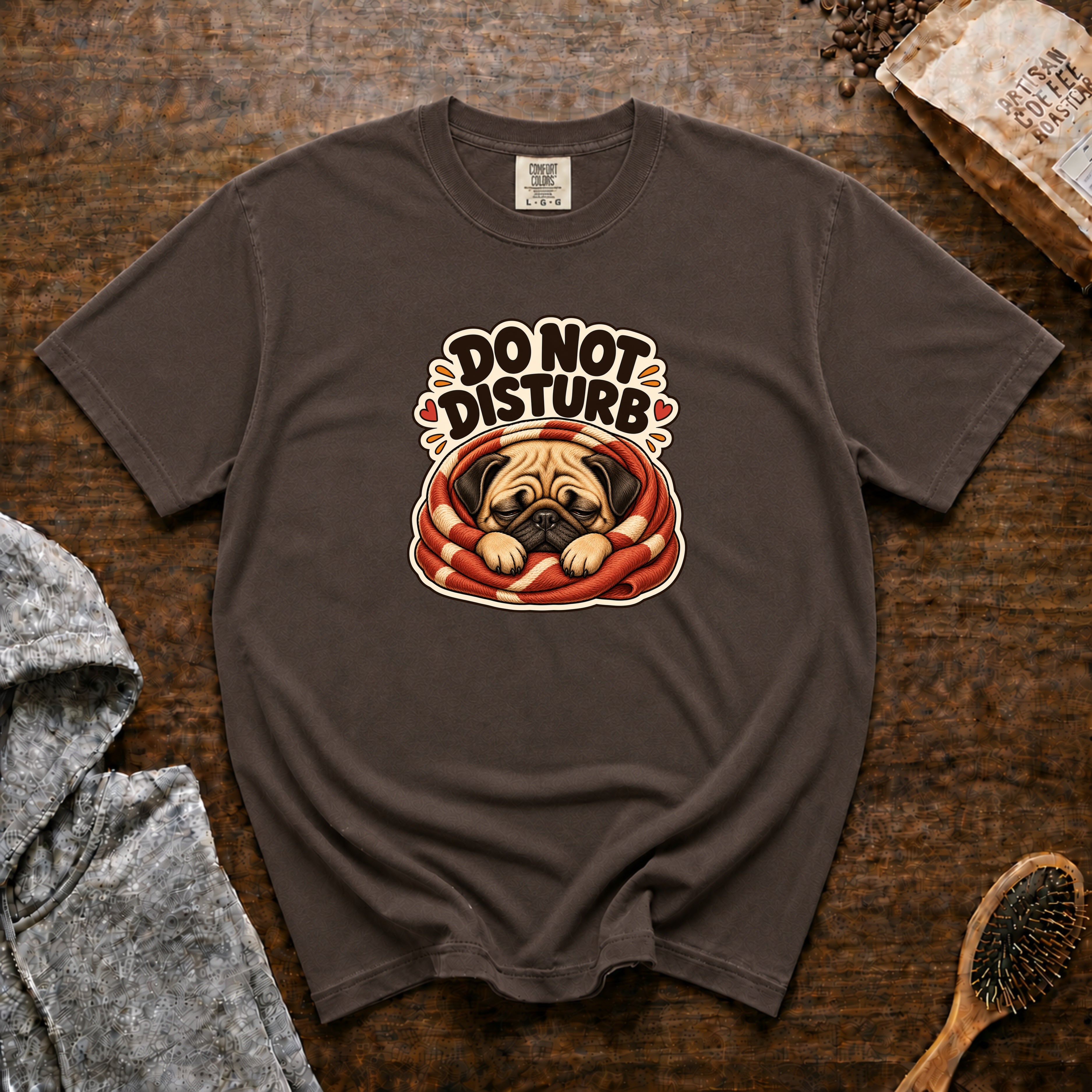 Do Not Disturb T-Shirt — Espresso