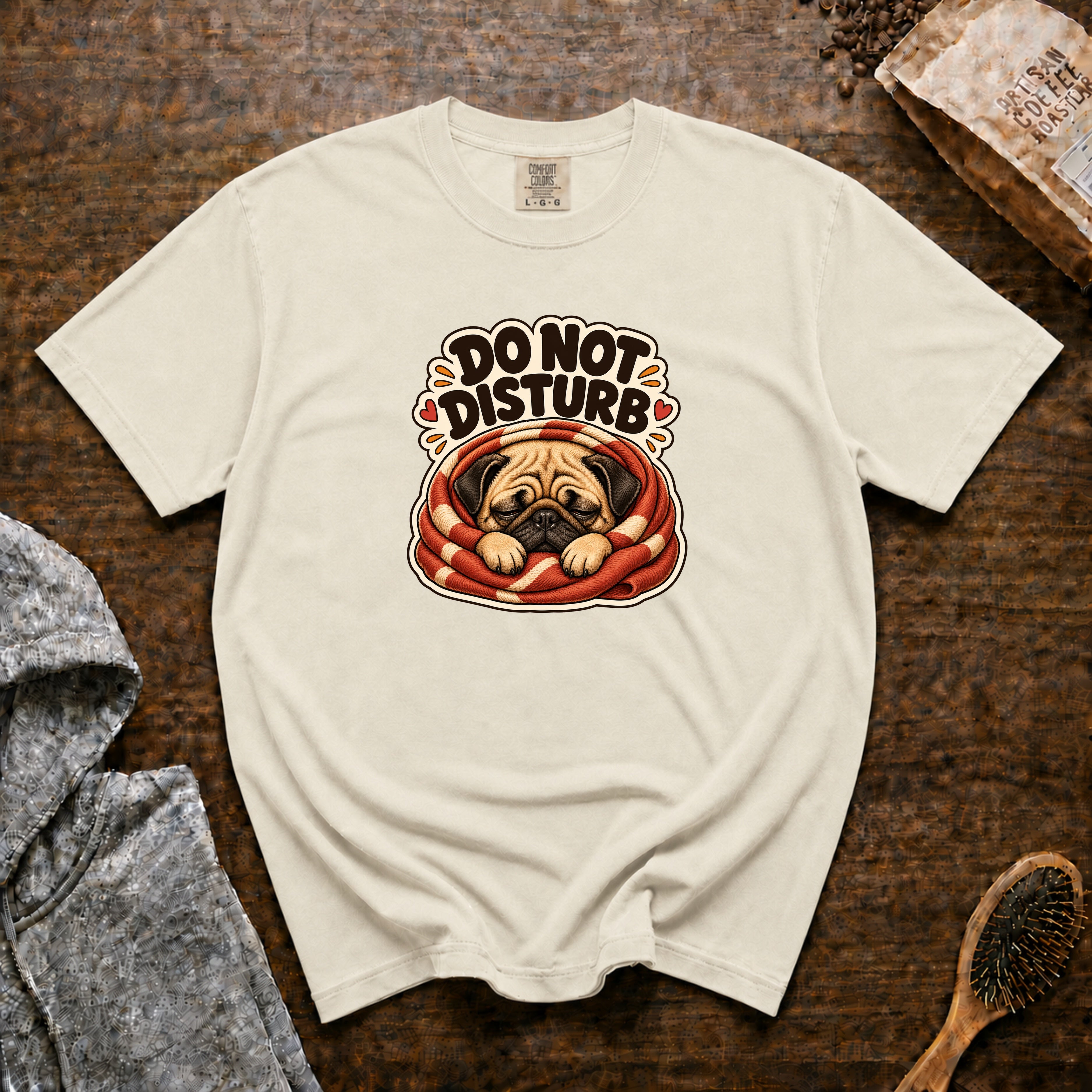 Do Not Disturb T-Shirt — Ivory