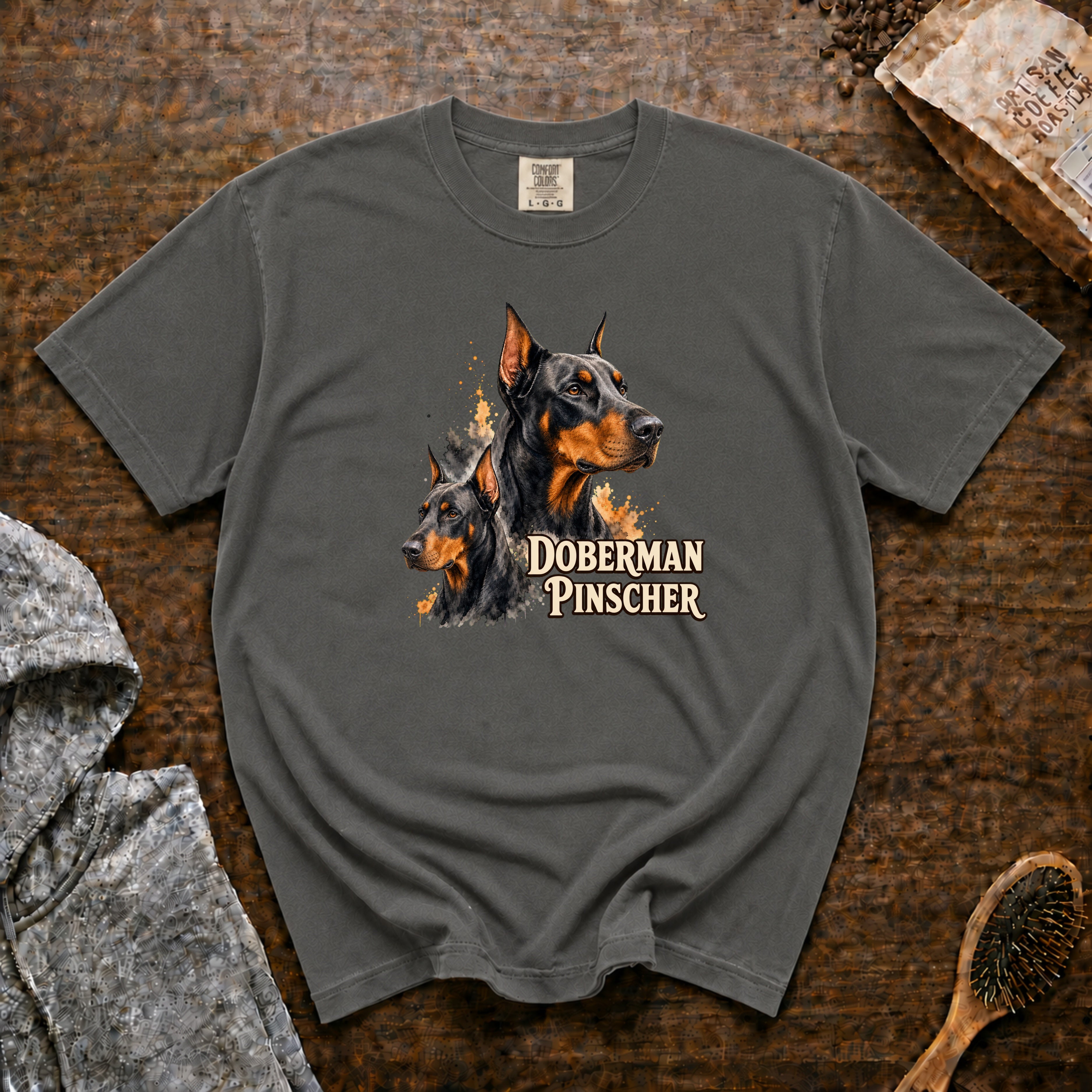 Doberman Pinscher T-Shirt — Pepper