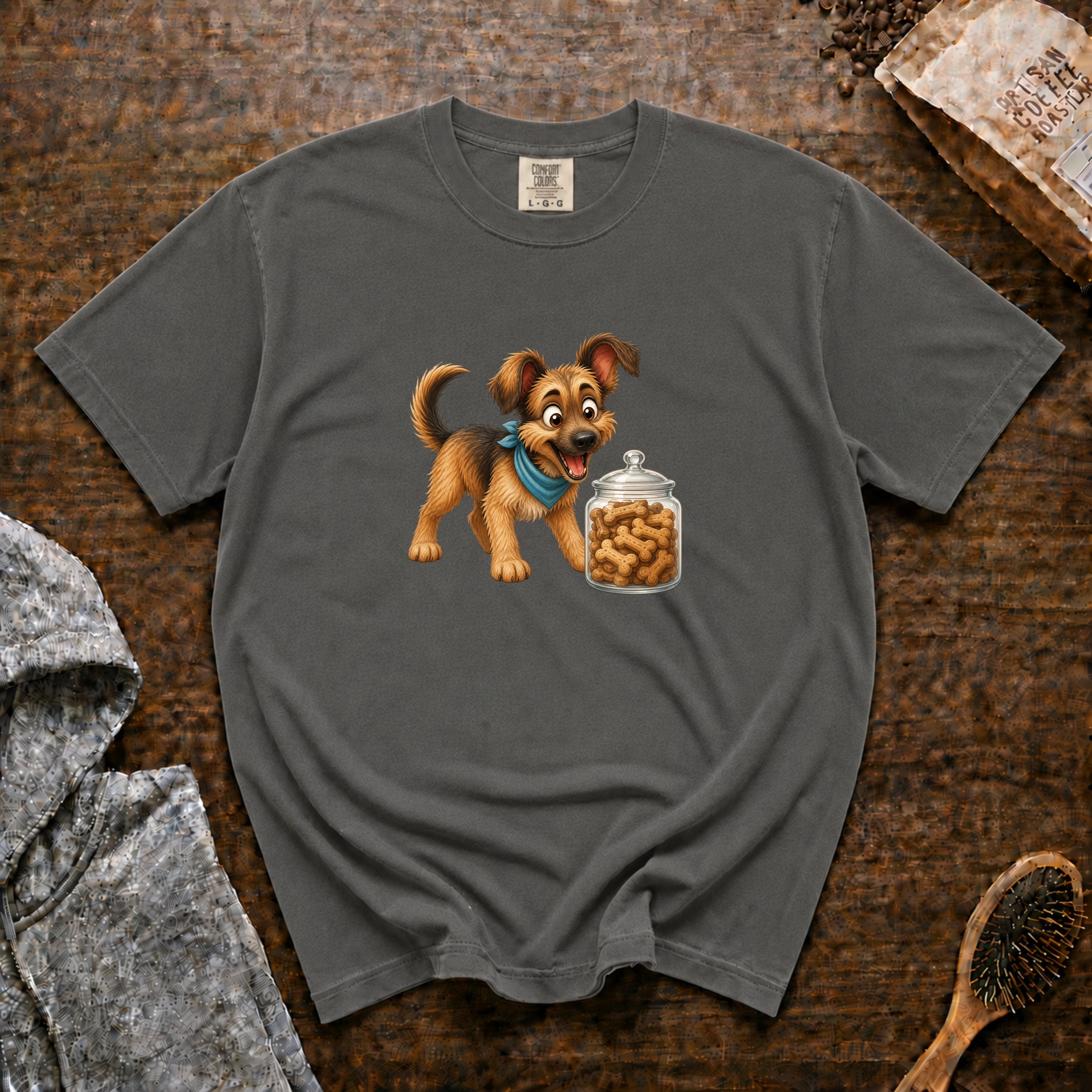Doggy Treats T-Shirt — Pepper