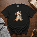 English Bulldog T-Shirt — Black