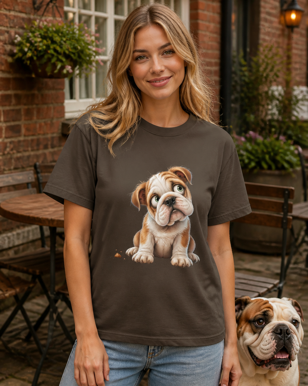 English Bulldog T-Shirt | English Bulldog Dog Lover Tee