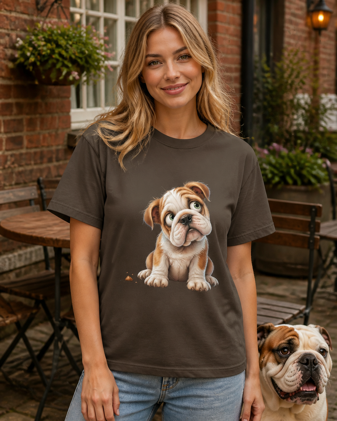 English Bulldog T-Shirt | English Bulldog Dog Lover Tee