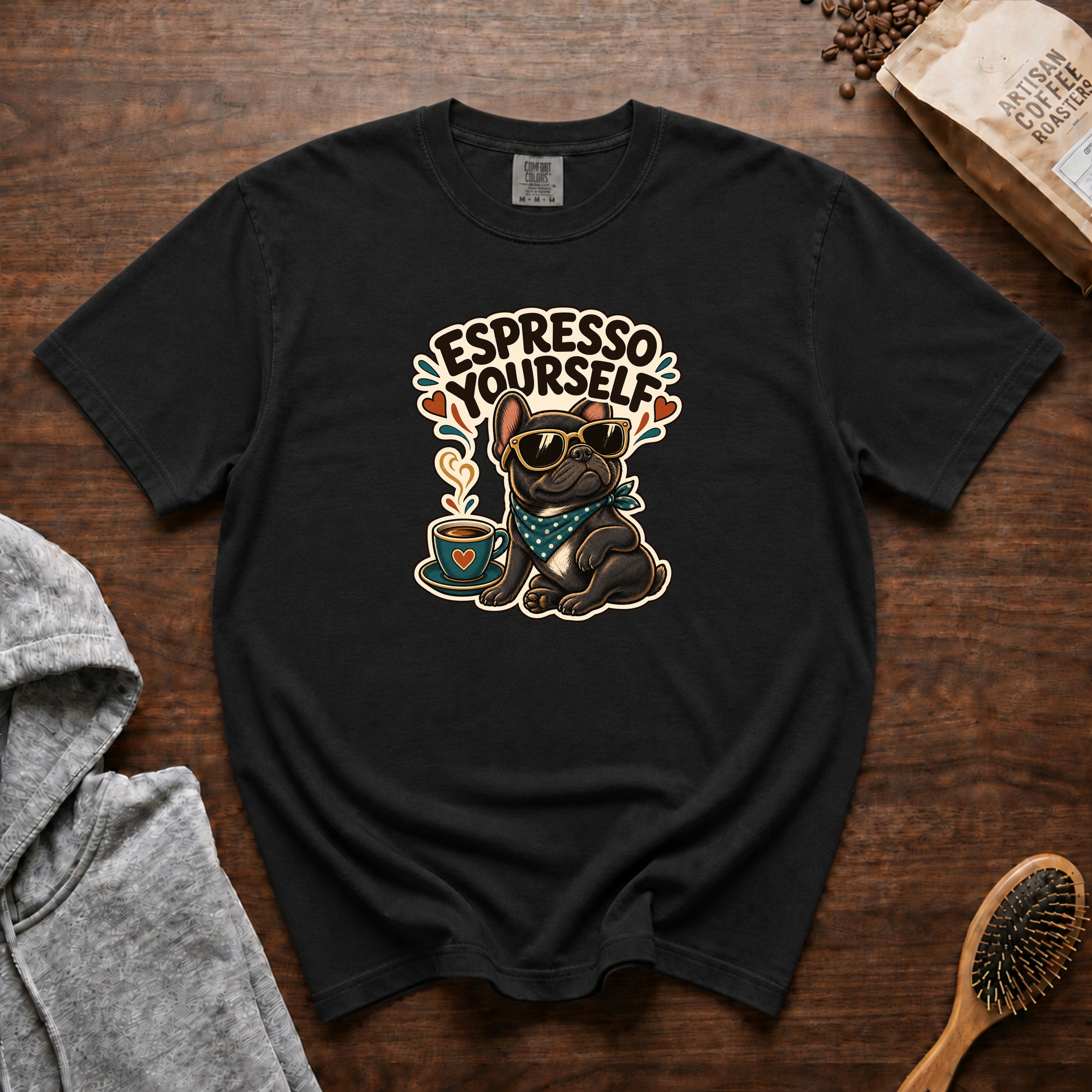 Espresso Yourself T-Shirt — Black