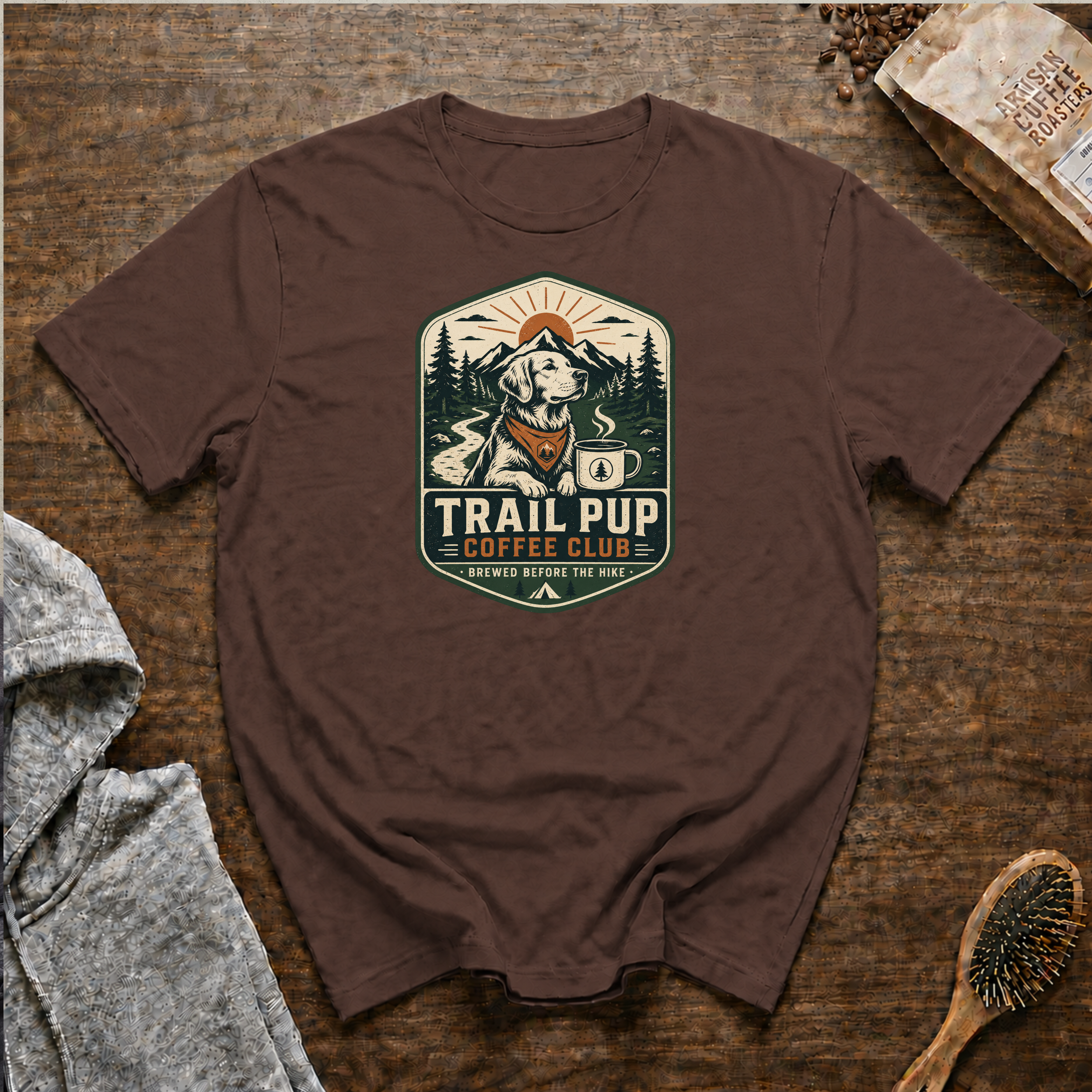 Trail Pup Coffee Club T-Shirt