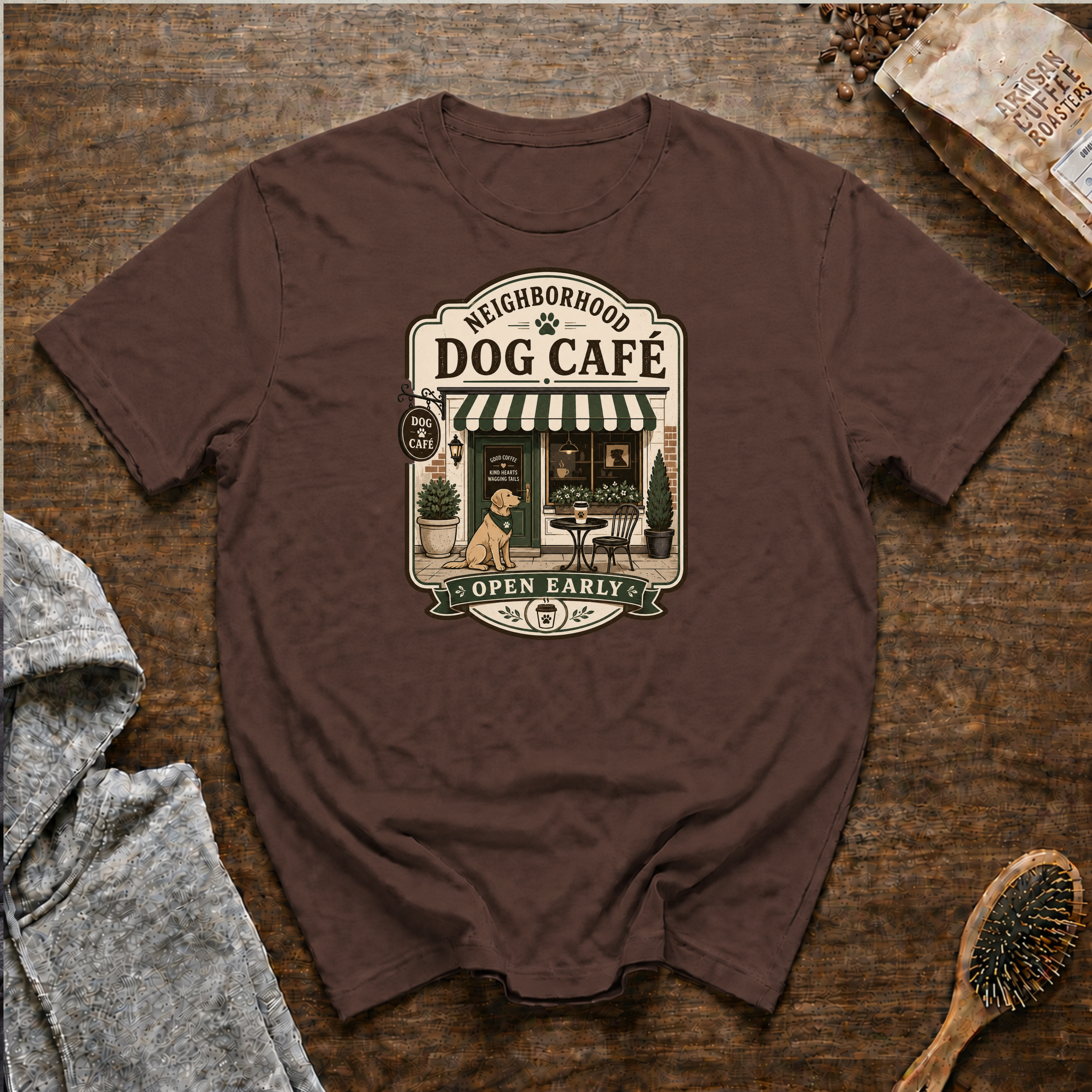 Neighborhood Dog Cafe T-Shirt