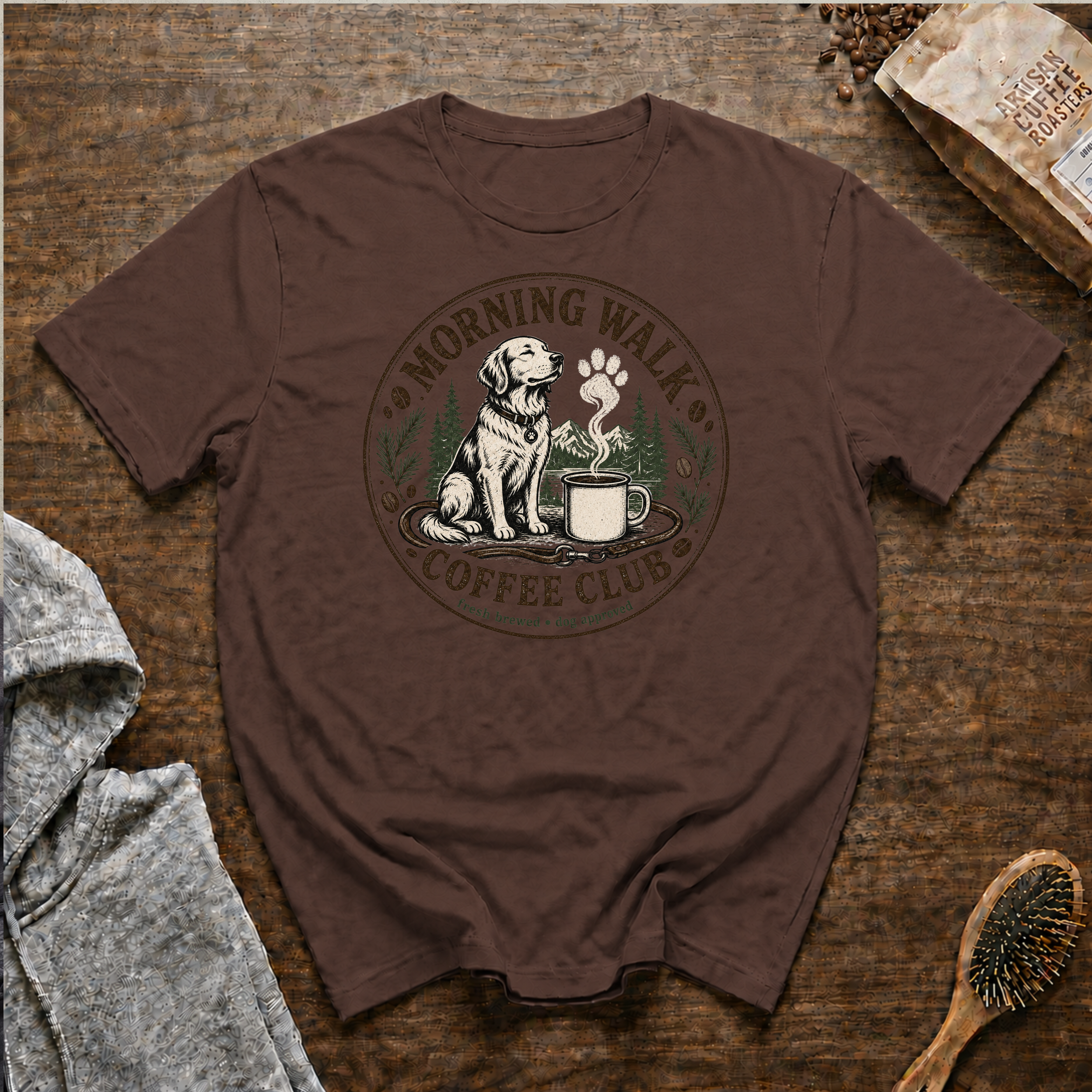 Morning Walk Coffee Club T-Shirt