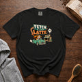 Fetch Me A Latte T-Shirt — Black