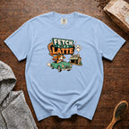 Fetch Me A Latte T-Shirt — Chambray