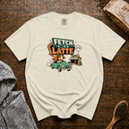 Fetch Me A Latte T-Shirt — Ivory