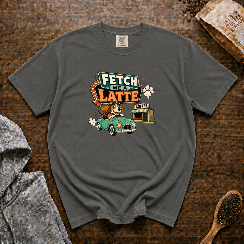 Fetch Me A Latte T-Shirt — Pepper